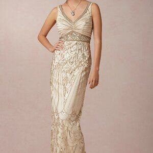 Sue Wong/BHLDN Maxine Wedding/Formal Gown, Size 2